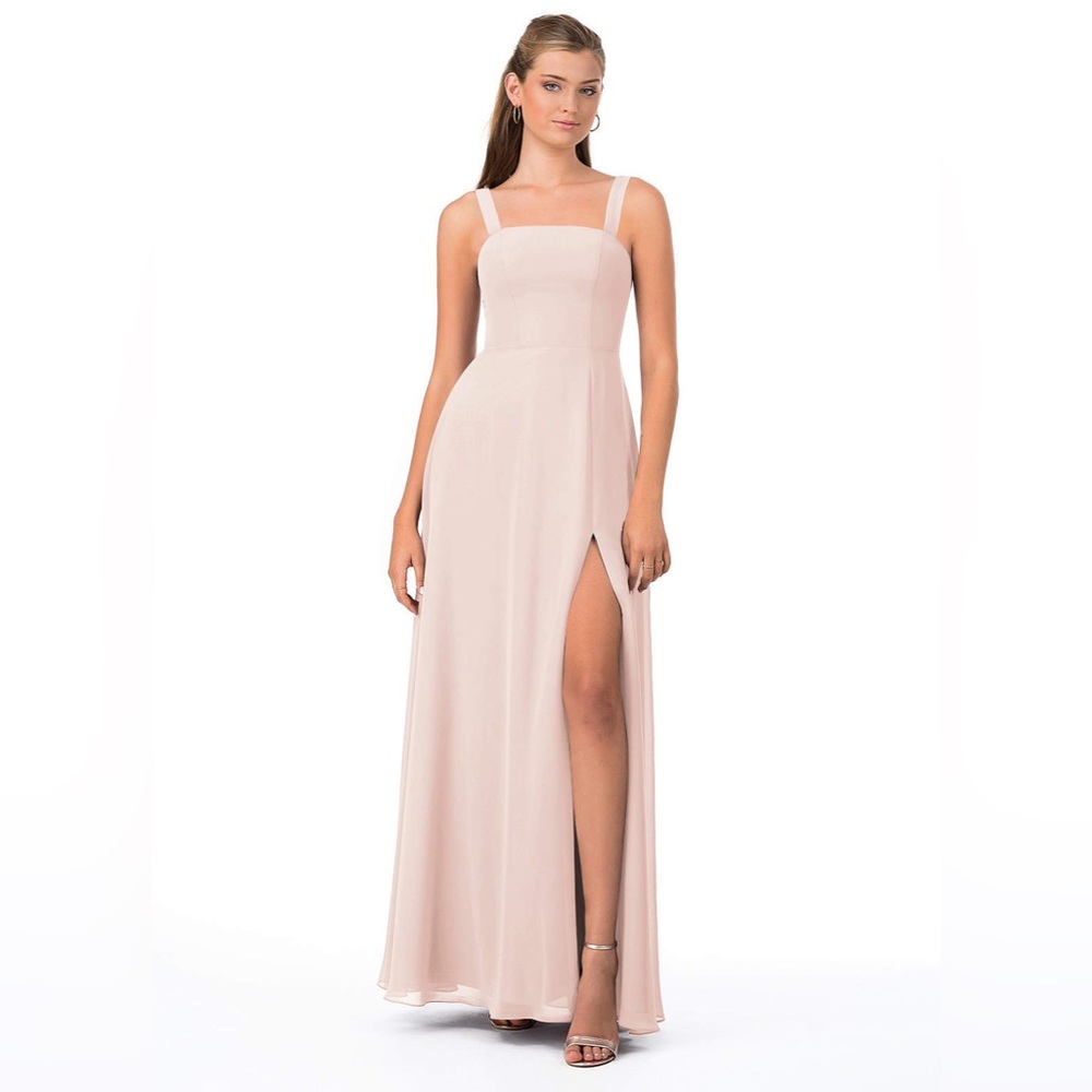 Azazie Jay Dress, Rose Petal, Size A0